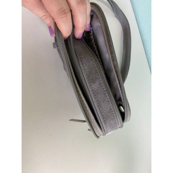 Baggallini Grey Adjustable Crossbody Bag Purse‎ - Picture 7 of 10